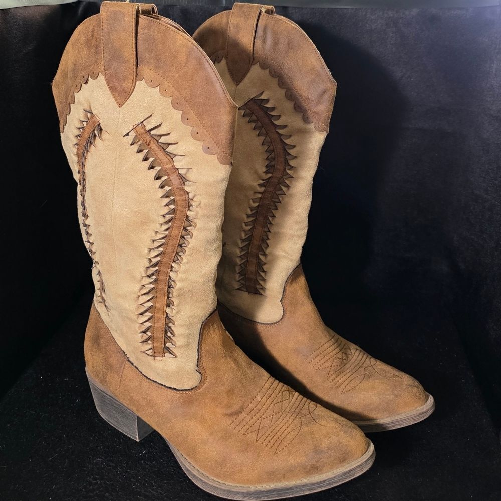 Womens Cowboy Boots Size 10m